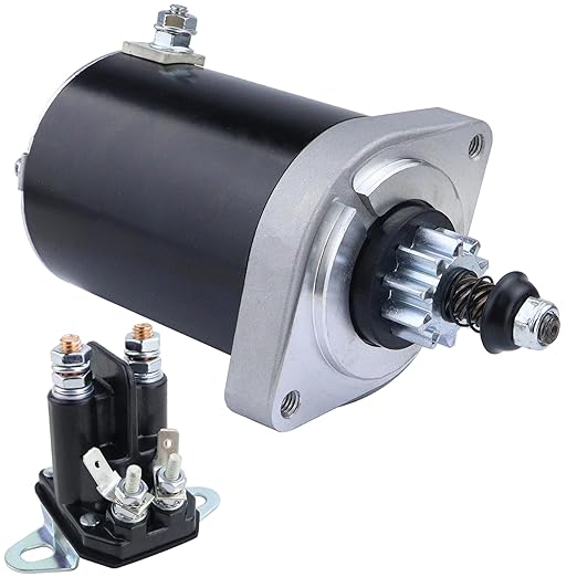 Starter & Relay for Kawasaki FR651V FR691V FS481V FS600V FS651V FS691V, 21163-0711 21163-0714 21163-0727 21163-0749 21163-7024 21163-7034 FR691V-AS04picture1