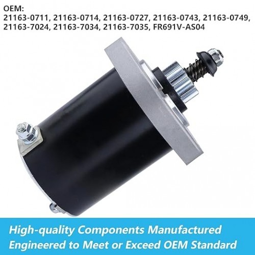Starter & Relay for Kawasaki FR651V FR691V FS481V FS600V FS651V FS691V, 21163-0711 21163-0714 21163-0727 21163-0749 21163-7024 21163-7034 FR691V-AS04picture2