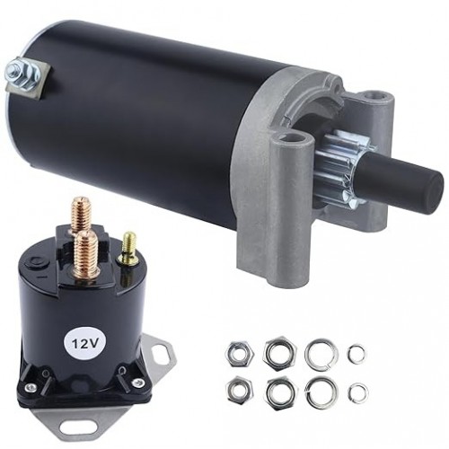 Starter Motor & Solenoid Relay for Kohler Courage Engines for Cub Cadet Z-Force 48 2011-2013, 1999-1140051 3209801 3209803 3209804 32-098-01-S 32-098-08Spicture7