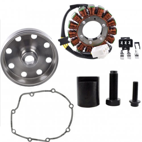 Stator + Kokusan Flywheel + Puller Upgrade  Compatible with Aprilia RSV4 2011-2020 / Tuono V4 1000 1100 2011-2020