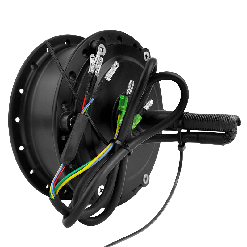 24V Brushless Hub Motor with Planetary Gear Hall Sensor Disc Brake