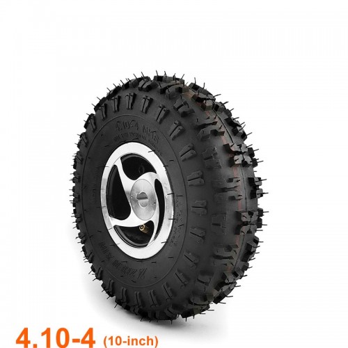 4.10-4 Inflatable Off-Road Tire 10-inch Wheel 17mm