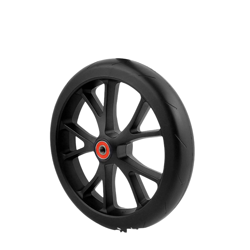 8-inch black scooter with bearings