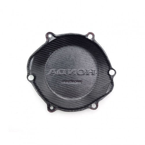 Off-road Motorcycle Dirt Bike 2 Stroke Engine Carbon Fiber CR250 Clutch Cover Guard Protection for HONDA CR 250 02-07picture3