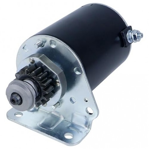 Starter 15 Teeth & Relay for John Deere 92H 107H D125 D130 D140 D155 D160 D170 S120 S130 S140 S160 S170 S180 E120 E130 E140 E150 E160 E170 Z235 Z335E Z335M Z315E, MIA13038picture4