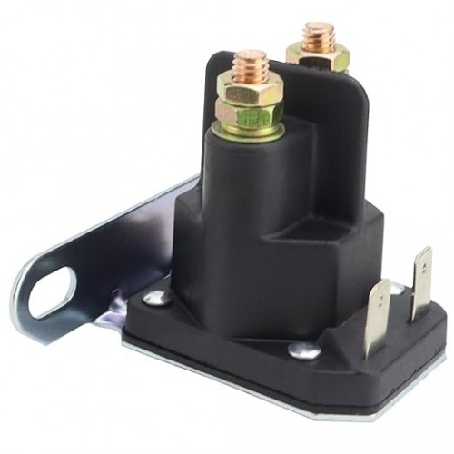Starter 15 Teeth & Relay for John Deere 92H 107H D125 D130 D140 D155 D160 D170 S120 S130 S140 S160 S170 S180 E120 E130 E140 E150 E160 E170 Z235 Z335E Z335M Z315E, MIA13038picture6