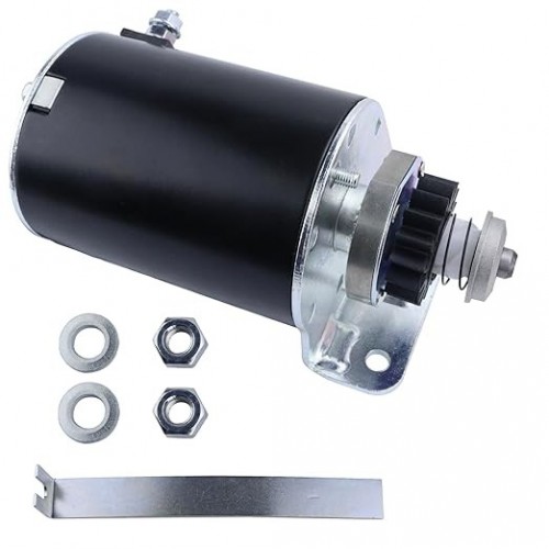 Starter Replacement for Briggs and Stratton 5HP-22HP 16 Teeth 497594 497595 390838 391423 392749 394805, for John Deere LA135 145 155, LG497595 AM37352 AM39137 AM122337, for Cub Cadet Toropicture2