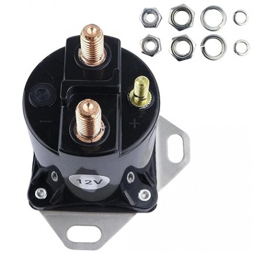 Starter & Relay Replacement for Briggs and Stratton for Cub Cadet 80 81 8HP 77-78, 111 11HP 78-79, 182 282 8HP / 382 383 11HP 80-84, Z-Force 44 20HP / 48 22HP 04-06, 497595 390838 391423picture6