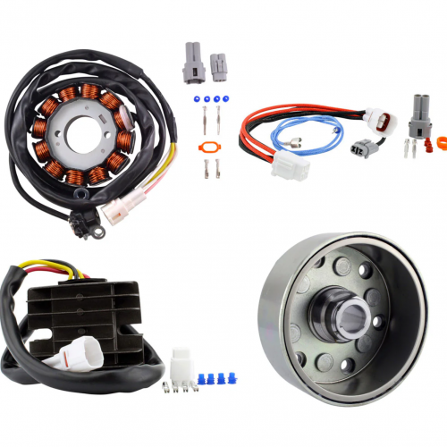 OULI Stator + Regulator + Flywheel  Rotor Compatible with Yamaha YFZ 450 2004-2009 2012 2013