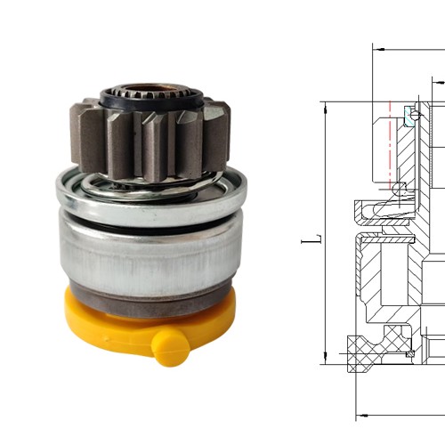 GL0524 STARTER DRIVE CPK2GT-11350-AA