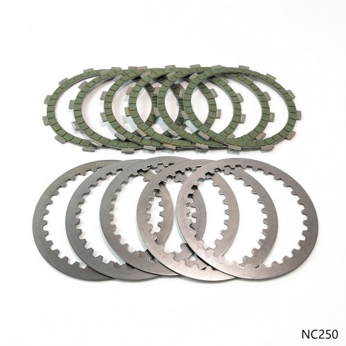 Clutch Friction Plates Motorcycle Clutch Steel Disc Kit for ZONGSHEN NC250 NC450picture3