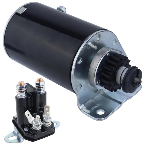 Starter & Relay Replacement for Briggs and Stratton 691262 393499 394943 497401 494990 795121 for Toro 11-42 11-44 12-44 190-DH 212-5 212-5SB 216-H 246-H DH 220 HMR-1200 TimeCutter ZX480picture7