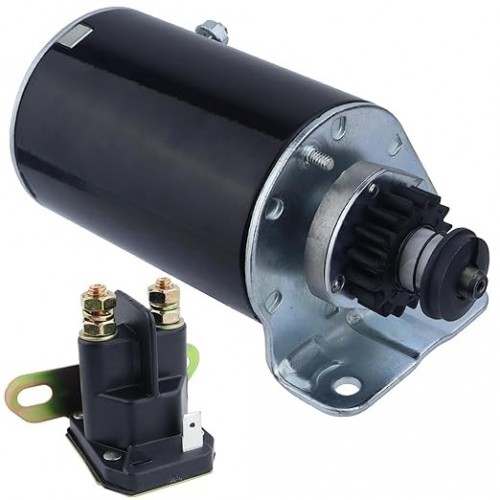 Starter & Relay Replacement for Briggs and Stratton for Cub Cadet 1180 1212 1600 1641 1800 3165 3185 16HP 16.5HP 18HP 21HP Gas, GT1222 LT1022 1024, 691262 393499 394943 497401 494198 795121picture7