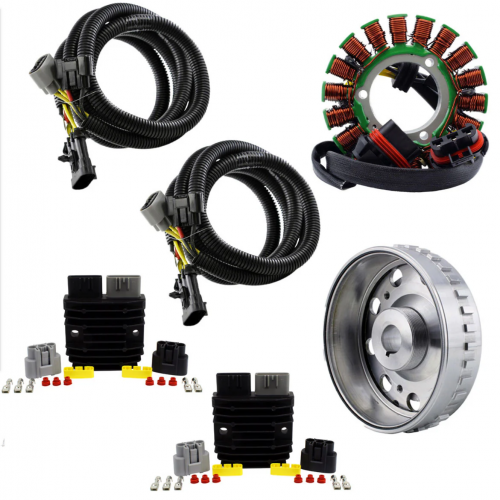 OULI Stator + Series Regulator + High Output Flywheel  Compatible with Polaris Ranger / RZR