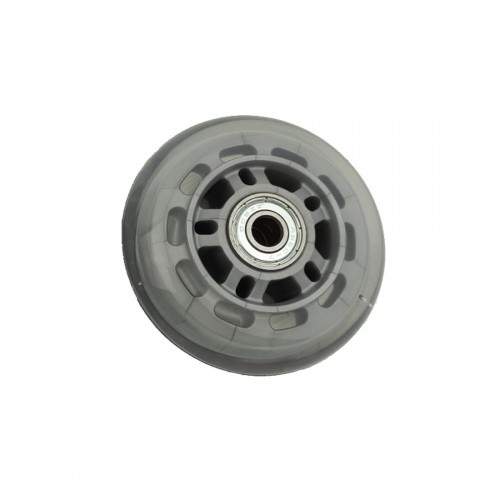 3-inch and 4-inch transparent scooter wheels with silent bearingspicture3