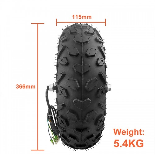 36V 350W Off-Road Tires for 14.5-Inch Electric Hand Truckspicture4