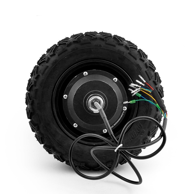 48V 350W Single-Wheel Hub Motor for 10-Inch Electric Hand Truck