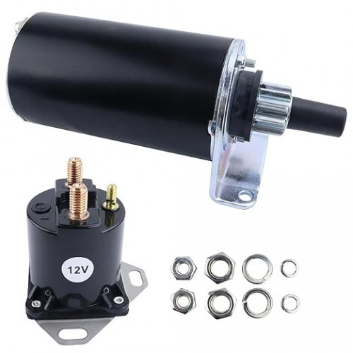 Starter & Relay for Cub Cadet Z-Force 15 03-04, Z-Force 60 06-08, M48-KW M54-KW M60-KW 02-06, H1748 H1952 03-04, HF1748 HF1954 02-03, 3648 3654 3660 01, 21163-7010 21163-7022 21163-7029picture7