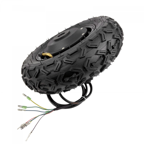 36V 350W 10-inch geared single-sided shaft brushless hub motorpicture2