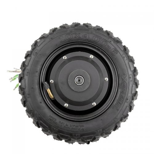 48V 350W 10-inch geared single-sided shaft brushless hub motor