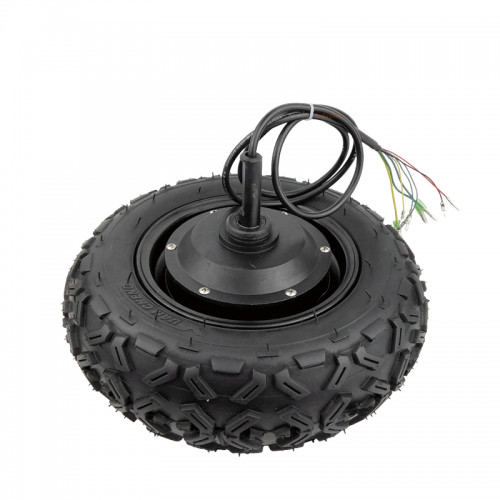 48V 350W 10-inch geared single-sided shaft brushless hub motorpicture3