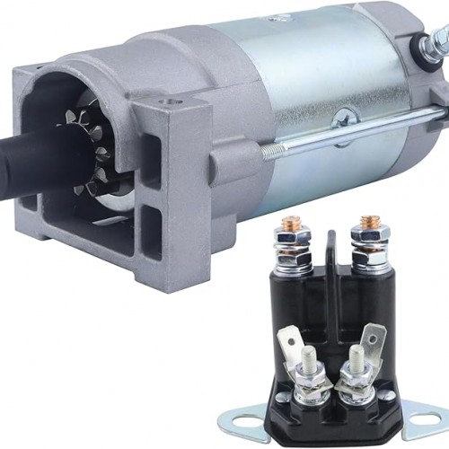 Starter Motor & Relay for 2P77F Engines for Toro TimeCutter Titan HD Lawn Mowers Replace 136-7880 133-1564 127-9209 133-9828picture7