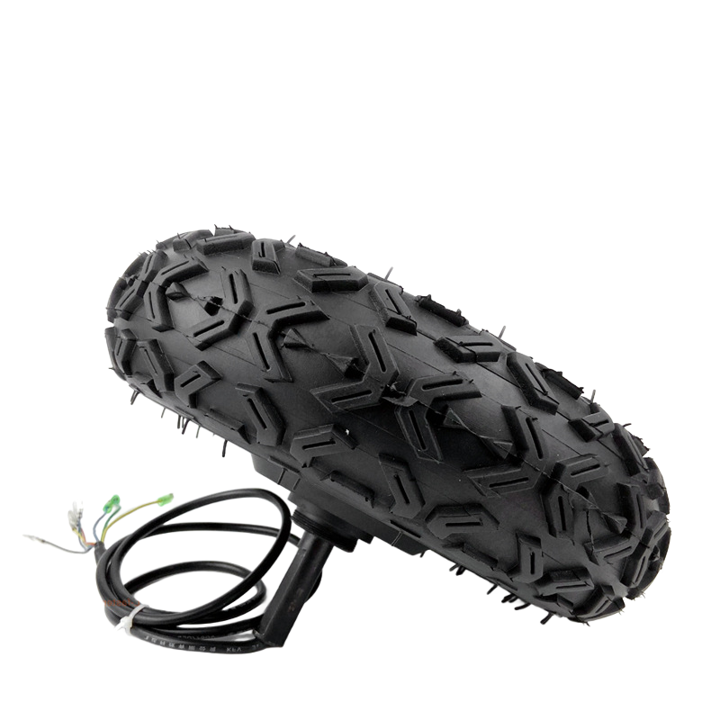 24V 350W 10-inch geared single-sided shaft brushless hub motor