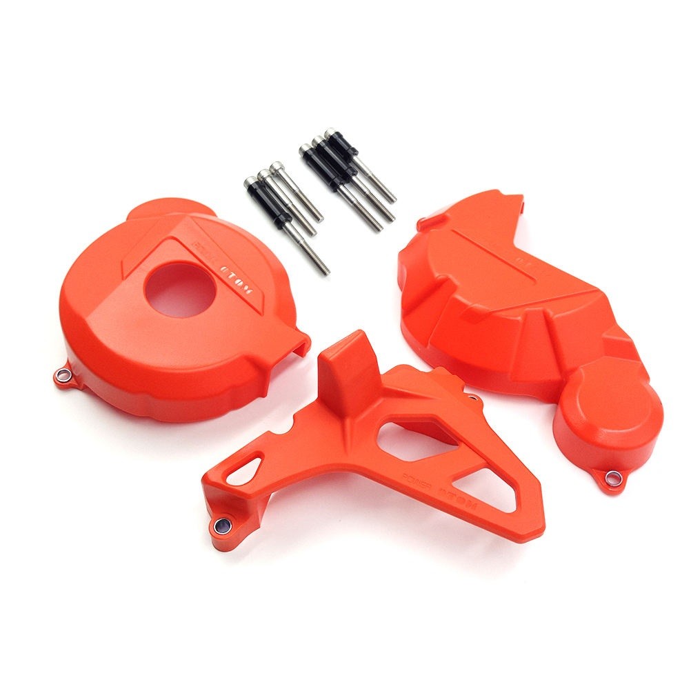 Product Name: CB250-F Engine Protection Material: Nylon Color: Red/Orange/Blue/Black Usage: To protect your engine from falling, flying sands, stones and any crashing.  Applicable Models: For ZONGSHEN CB250-F Engine
