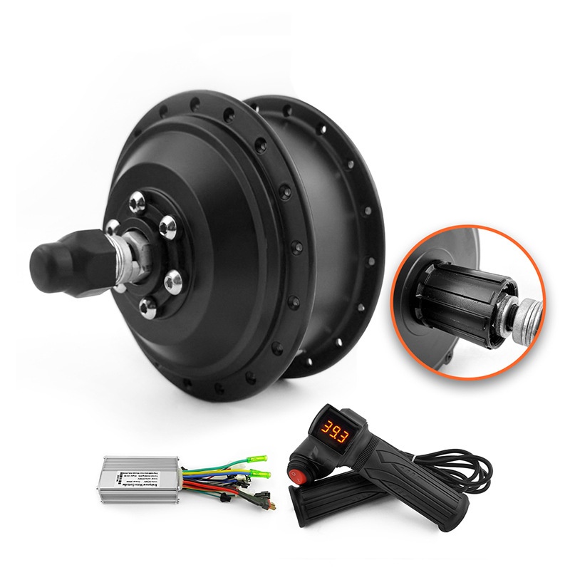 36V 350W Cassette Gear Brushless Hub Motor Electric Bicycle Kit