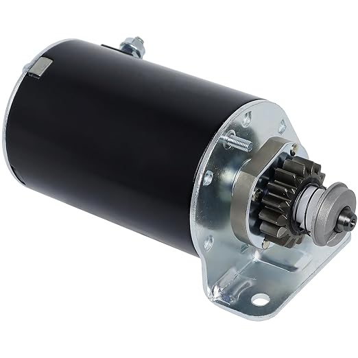 Starter Steel Geer 16 Teeth Replacement for Briggs and Stratton 11-25HP 691262 795121 393499 5746N AM106883 AM38136 394943 497401 494990, for John Deere LT166 L118 120 for Scotts L2048 2548picture1
