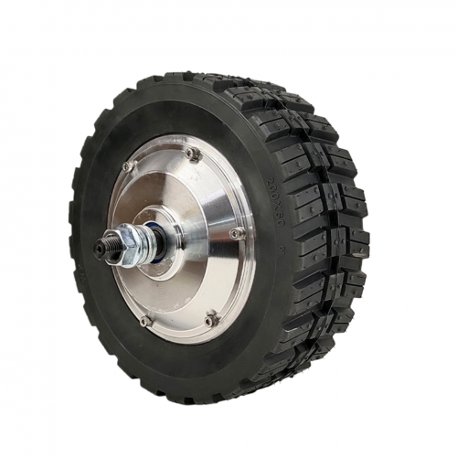 24V 350W 8-inch brushless hub gear motor Tire width: 70mm