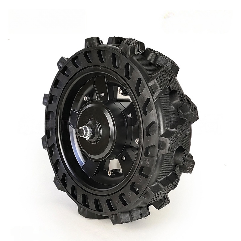 48V 800W Gear Ratio 1:5 Hand Truck Motor Wheel 16-Inch Tire Electric Unicycle