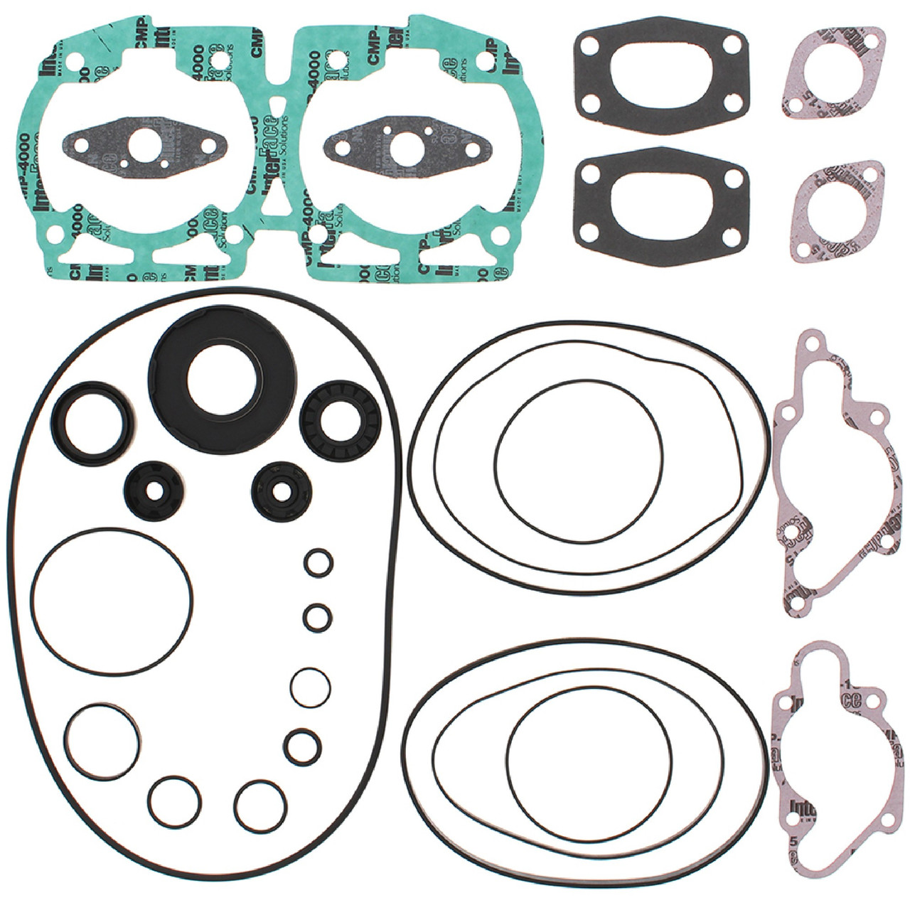 Gasket Kit with Oil Seals for Ski-Doo Summit 500 LC Snowmobile 1996-1999 711212
