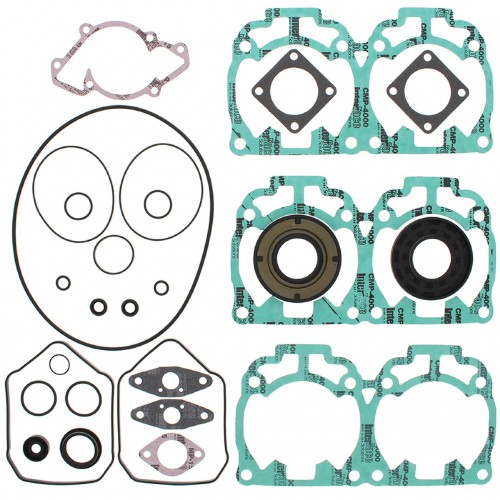 Gasket Kit with Oil Seals for Ski-Doo Summit 700/HM Snowmobile 2000-2002 711255