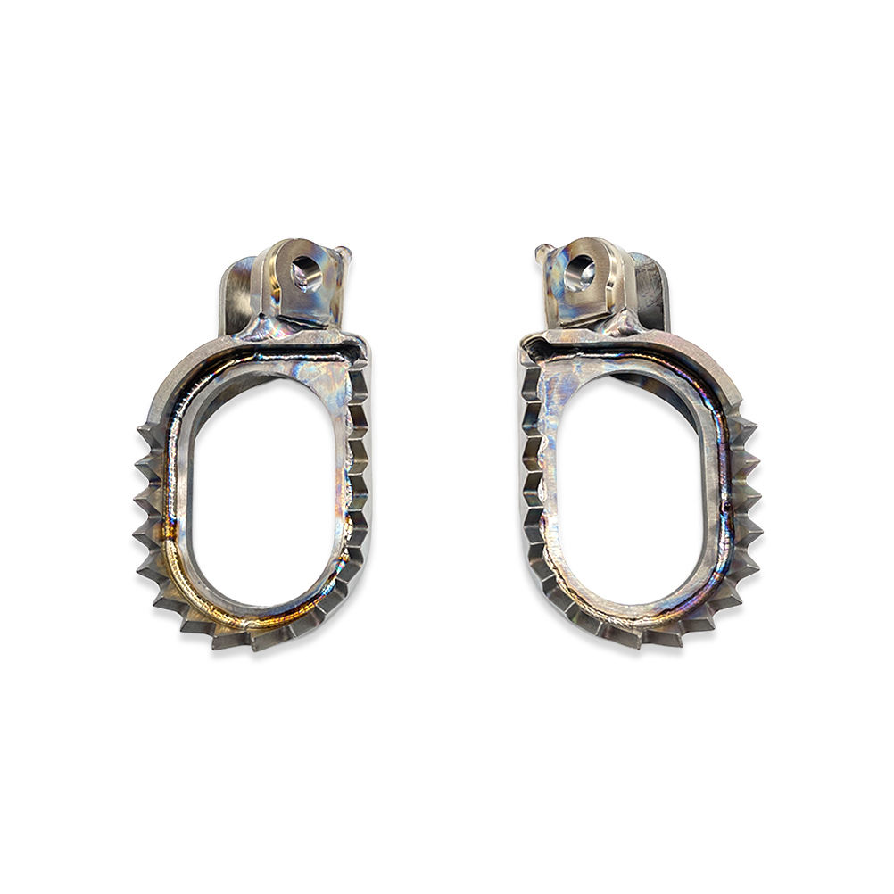 98-15 Motorcycle Titanium Alloy Foot Pegs SX SXF XC XCF Freeride 125-530 Footrest Footpeg for KTM HUSQVARNA GASGAS BETA