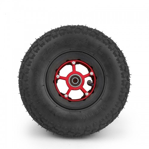 8mm Wheelchair Inflatable Wheel Tire with Inner Tube for 9-inch Hub Inner Hole