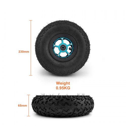 Wheelchair Inflatable Wheel Tire Inner Tube 10mm 9-inch Hub Inner Holepicture2