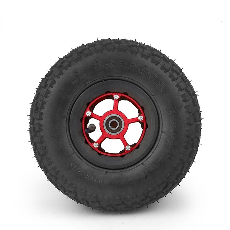 Hub inner diameter 12mm  9-inch wheelchair pneumatic wheel with tire