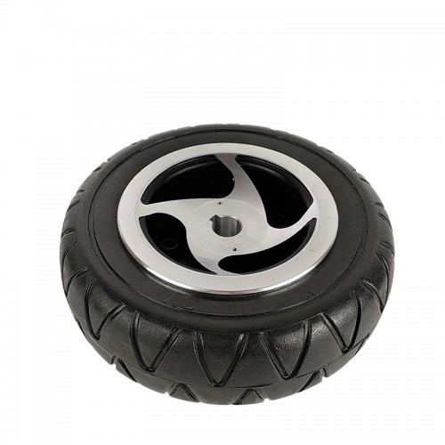 8-inch solid wheel, 200x60, 6mm inner bore bearing hubpicture3