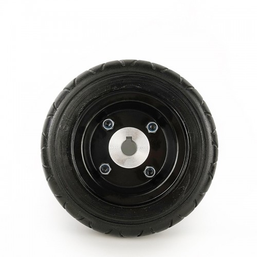 8-inch solid wheel, 200x60, 6mm inner bore bearing hubpicture4
