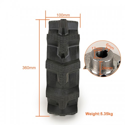 14-inch solid wheel 14x5.00-9 wheel hub Inner hole 17mmpicture4