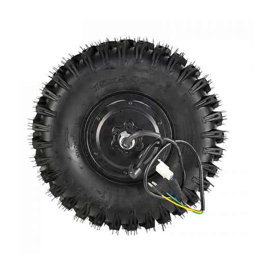 36V 500W Snow Blower 15X5.00-6 Tubeless Brushless Motor Wheelpicture2