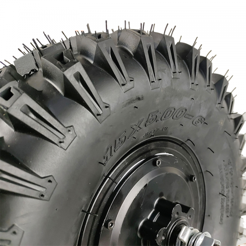 36V 500W Snow Blower 15X5.00-6 Tubeless Brushless Motor Wheelpicture4