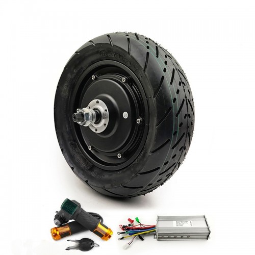 Brushless Hub Motor 11-inch 1000W Road Tire with Throttle Electric Scooter