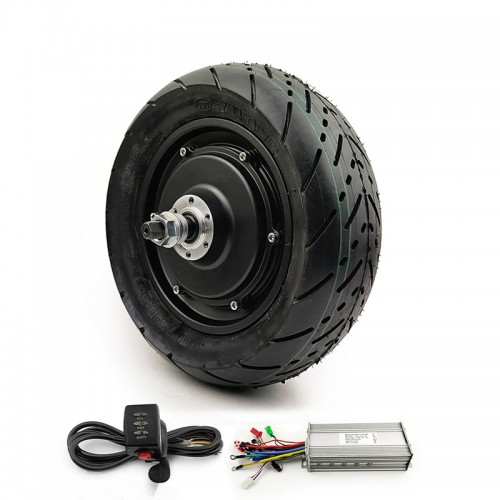 Brushless Hub Motor 11-inch 1000W Road Tire with Throttle Electric Scooter