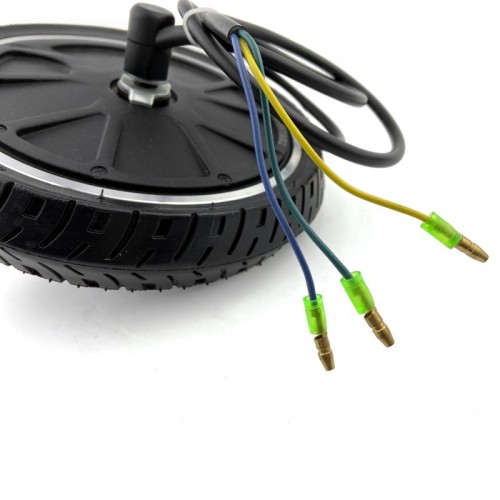 Dual-drive 48V 500W 8-inch brushless gearless hub motor for folding bikespicture2