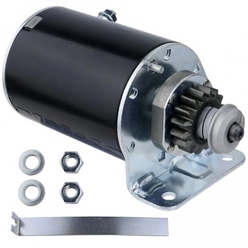 Starter 16 Teeth Steel Gear Replacement for Briggs and Stratton 5HP-22HP 497594 497595 390838 391423 392749, for John Deere La135 145 155 LG497595 AM37352 AM39137, for Cub Cade Toropicture7