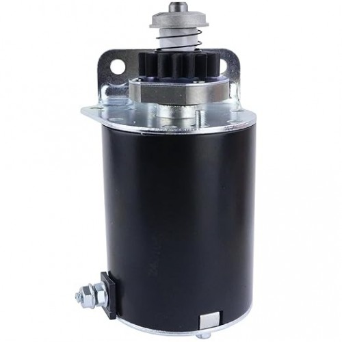 Starter Motor 16 Teeth Replacement for Briggs and Stratton for John Deere L111 L118 L120 Z225 Z235 Z255 Z525 Z535 Z665 X330 LG497595 AM37352 AM39137 AM122337 MIU13772picture3