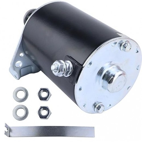 Starter Motor 16 Teeth Replacement for Briggs and Stratton for John Deere L111 L118 L120 Z225 Z235 Z255 Z525 Z535 Z665 X330 LG497595 AM37352 AM39137 AM122337 MIU13772picture7