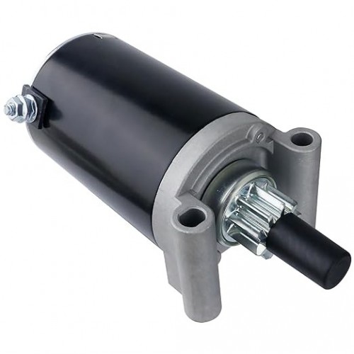 Heavy Duty Gear Starter with Relay Compatible with Cub Cadet i1046 i1050 LT1045 LT1046 05-06, LGT1050 LGTX1050 12-13, LTX1046 LTX1050 09-13, LT1050, 3209801S 3209804S 3209808S 3209810Spicture6
